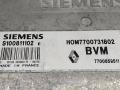 блок управления двигателем Renault 19 1 поколение 1990, 1.7 л., SIEMENS, BVM, HOM7700731802, 7700859511, S100811102E - фото №3