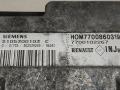блок управления двигателем Renault Megane 1 поколение 1997, 7700102267, HOM7700860319, S105300103C - фото №3