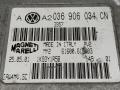 блок управления двигателем Volkswagen Golf 4 поколение 2000, 036906034CN, 61600.612.03, 1K93Y1R5B - фото №3
