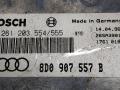 блок управления двигателем Volkswagen Passat B5 1999, 0261203554555, 8D0907557B - фото №3