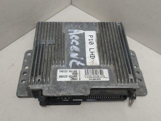 блок управления двигателем Hyundai Accent 1 поколение (X3) 1996, 1.5 л., бензин, 39100-22260, 39110-22260, K103300003F