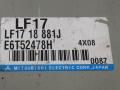 блок управления двигателем Mazda 6 GG 2003, 2.0 л., бензин, LF1718881J, E6T52478H, LF17 - фото №3