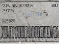блок управления двигателем Lancia Delta 1 поколение 1992, 1.6 л., 01228254, 7553465, 16065699 - фото №3