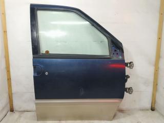 дверь передняя правая Nissan Serena С23 [2-й рестайлинг] C23 1997, 1.6 л., i, GA16DE, бензин, 5МКПП, синий, микроавтобус, задний привод