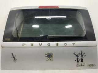 крышка багажника (дверь 3-5) Peugeot 1007 1 поколение 2007, 1.6 л., HDi, 9HZ (DV6TED4), дизель, МКПП, серебристый, хетчбэк 3 дв., передний привод, 8701T2