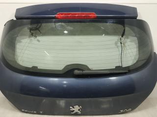 крышка багажника (дверь 3-5) Peugeot 308 1 2007, 1.6 л., HDi, 9HZ (DV6TED4), дизель, 5МКПП, синий, хетчбэк 5 дв., передний привод, 8701Y3