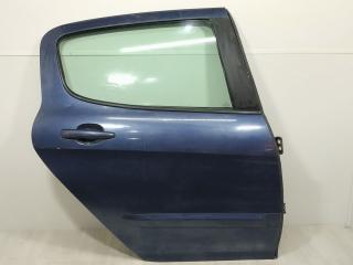 дверь задняя правая Peugeot 308 1 2007, 1.6 л., HDi, 9HZ (DV6TED4), дизель, 5МКПП, синий, хетчбэк 5 дв., передний привод, 9008S1