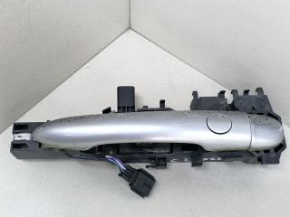ручка наружная задняя левая Renault Scenic 2 поколение [рестайлинг] 2008, 1.9 л., DCi, F9Q 812, дизель, 6МКПП, серый, минивэн, передний привод