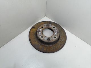диск тормозной задний Peugeot 1007 1 поколение 2007, 1.6 л., HDi, 9HZ (DV6TED4), дизель, МКПП, серебристый, хетчбэк 3 дв., передний привод, 4246W9