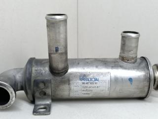 охладитель EGR / Радиатор EGR Citroen C5 1 поколение [рестайлинг] 2007, 1.6 л., HDi, 9HZ (DV6TED4), дизель, МКПП, темно-серый, хетчбэк 5 дв., передний привод, 1U3H-9P445-BC, 9646726680