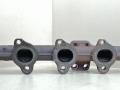 коллектор выпускной Peugeot 1007 1 поколение 2007, 1.6 л., HDi, 9HZ (DV6TED4), дизель, МКПП, серебристый, хетчбэк 3 дв., передний привод, 0341H0 - фото №2