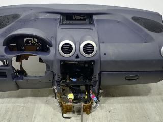 панель передняя салона (торпедо) Peugeot 1007 1 поколение 2007, 1.6 л., HDi, 9HZ (DV6TED4), дизель, МКПП, серебристый, хетчбэк 3 дв., передний привод, 9659356177