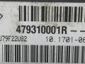 датчик ускорения Renault Laguna 3 поколение 2009, 1.5 л., DCi, дизель, МКПП, серый, передний привод, ATE, 479310001RC, 10.1701-0646.3 - фото №4