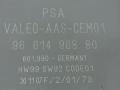 блок управления парктрониками Peugeot 1007 1 поколение 2007, 1.6 л., HDi, 9HZ (DV6TED4), дизель, МКПП, серебристый, хетчбэк 3 дв., передний привод, VALEO, 9661496880, 601.990 - фото №3