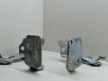 петля капота Peugeot 1007 1 поколение 2007, 1.6 л., HDi, 9HZ (DV6TED4), дизель, МКПП, серебристый, хетчбэк 3 дв., передний привод, 9644115280 - фото №2