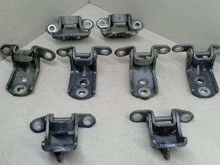 петля двери Nissan Micra K12 [2-й рестайлинг] K12 2008, 1.5 л., DCi, K9K, дизель, МКПП, серый, хетчбэк 5 дв., передний привод, 824212F030, 824202F030, 80420BU030, 80421BU030, 824002F030, 824012F030