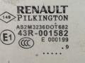 стекло двери задней правой Renault Laguna 3 поколение 2009, 1.5 л., DCi, дизель, МКПП, серый, передний привод, 823000001R - фото №2
