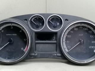 щиток приборов (приборная панель) Peugeot 308 1 2007, 1.6 л., HDi, 9HZ (DV6TED4), дизель, 5МКПП, синий, хетчбэк 5 дв., передний привод, 9665107480, TN70B8I8H