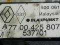 динамик торпедо Renault Megane 1 поколение 1996, 1.6 л., i, K7M 703, бензин, МКПП, синий, купе, передний привод, BLAUPUNKT, A7700425807 - фото №4
