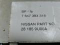магнитола Nissan Micra K12 [2-й рестайлинг] K12 2008, 1.5 л., DCi, K9K, дизель, МКПП, серый, хетчбэк 5 дв., передний привод, 7647388318, 281859U00A - фото №4