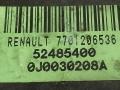 моторчик заслонки печки Renault Espace 4 поколение 2006, 1.9 л., DCi, F9Q 820, дизель, 6МКПП, белый, минивэн, передний привод, 52485400, 0J0030208A - фото №4