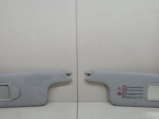 козырек солнцезащитный Renault Megane 2 поколение 2003, 1.4 л., i, K4J 730, бензин, МКПП, серебристый, хетчбэк 5 дв., передний привод, 8200246823, 8200246819