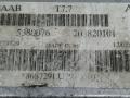 блок управления двигателем Saab 9-5 1 поколение 2000, 5380076, 203820101, 5168943, T7.7A05 - фото №4