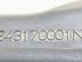 Кронштейн балки Renault Laguna 3 поколение 2009, 1.5 л., DCi, дизель, МКПП, серый, передний привод, 543170001N - фото №3