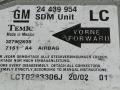 блок AirBag Opel Corsa D 2007, 327963935, 24439954, LCTO283306J - фото №3