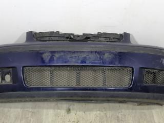 бампер передний Volkswagen Polo 3 поколение 1999, 1.4 л., i, AUD, бензин, МКПП, синий, хетчбэк 3 дв., передний привод
