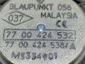 динамик двери Renault Safrane 1 поколение [рестайлинг] 1999, 2.2 л., TD, дизель, МКПП, синий, хетчбэк 5 дв., передний привод, BLAUPUNKT, 7700424532, 7700424538 - фото №3