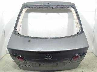 крышка багажника (дверь 3-5) Mazda 6 1 поколение [рестайлинг] 2006, 2.0 л., DT, RF7J, дизель, 6МКПП, серый, хетчбэк 5 дв., передний привод