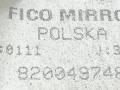 зеркало наружное правое Dacia Logan 1 поколение [рестайлинг] 2007, 1.5 л., DCi, дизель, МКПП, серебристый, универсал, передний привод, 8200497487 - фото №4