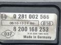 датчик абсолютного давления Renault Laguna 3 поколение 2009, 1.5 л., DCi, дизель, МКПП, серый, передний привод, 8200168253, 0281002566 - фото №4