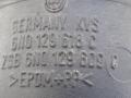 патрубок воздушного фильтра Volkswagen Polo 3 поколение 1999, 1.4 л., i, AUD, бензин, МКПП, синий, хетчбэк 3 дв., передний привод, 6K0129616C, 6N0129609C - фото №2