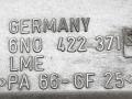 бачок гидроусилителя Volkswagen Polo 3 поколение 1996, 1.4 л., i, APQ, бензин, МКПП, зелёный, хетчбэк 5 дв., передний привод, 6N0422471 - фото №4