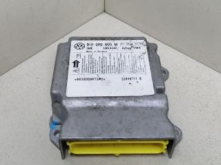 блок AirBag Skoda Octavia 2 поколение (A5) 1Z 2006, 1.9 л., TDi, BJB, дизель, 5МКПП, бежевый, хетчбэк 5 дв., передний привод, 1K0909605M, 5WK43411