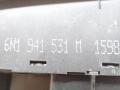 переключатель света Volkswagen Polo 3 поколение 1996, 1.4 л., i, APQ, бензин, МКПП, зелёный, хетчбэк 5 дв., передний привод, 6N1941531M - фото №3