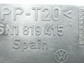 дождевик Volkswagen Polo 3 поколение 1996, 1.4 л., i, APQ, бензин, МКПП, зелёный, хетчбэк 5 дв., передний привод, 6N1819415, 6N1819414C - фото №3