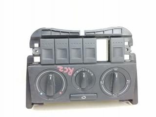блок управления печки / климат-контроля Volkswagen Polo 3 поколение 1999, 1.4 л., i, AUD, бензин, МКПП, синий, хетчбэк 3 дв., передний привод, 1J0819045F, 6N0858305C