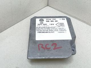 блок AirBag Volkswagen Polo 3 поколение 1999, 1.4 л., i, AUD, бензин, МКПП, синий, хетчбэк 3 дв., передний привод, 6Q0909601, 5WK42865