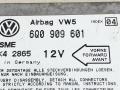 блок AirBag Volkswagen Polo 3 поколение 1999, 1.4 л., i, AUD, бензин, МКПП, синий, хетчбэк 3 дв., передний привод, 6Q0909601, 5WK42865 - фото №3