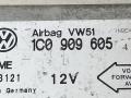 блок AirBag SEAT Alhambra 1 поколение [рестайлинг] 2000, 1C0909605, 5WK43121 - фото №3