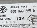 блок AirBag Volkswagen Sharan 1 поколение 2000, 6Q0909605A, 5WK42867 - фото №3