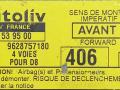 блок AirBag Peugeot 406 1 поколение 1999, 550539500, 9628757180 - фото №3