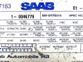 усилитель музыкальный Saab 9-5 1 поколение [рестайлинг] 2001, 4617163, 1-0046779, GM-2416ZSA - фото №2