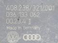 заслонка дроссельная Volkswagen Polo 4 поколение [рестайлинг] 2005, 1.4 л., бензин, 408238321, 036133062, 408238001 - фото №9