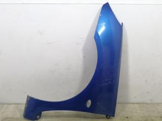 крыло переднее левое Peugeot 307 1 поколение 2001, 2.0 л., HDi, дизель, 5МКПП, синий, хетчбэк 5 дв., передний привод
