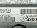 блок управления двигателем Renault Megane 2 поколение [рестайлинг] 2006, 1.6 л., i, K4M 812, бензин, 5МКПП, бежевый, универсал, передний привод, S3000, 8200509516, 21585421-2A, 6005603180, 8200509552 - фото №3