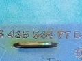 лючок топливного бака Peugeot 307 1 поколение 2001, 2.0 л., HDi, дизель, 5МКПП, синий, хетчбэк 5 дв., передний привод, 9643554477B - фото №4